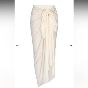 Monday Swimwear Amalfi Sarong Ivory